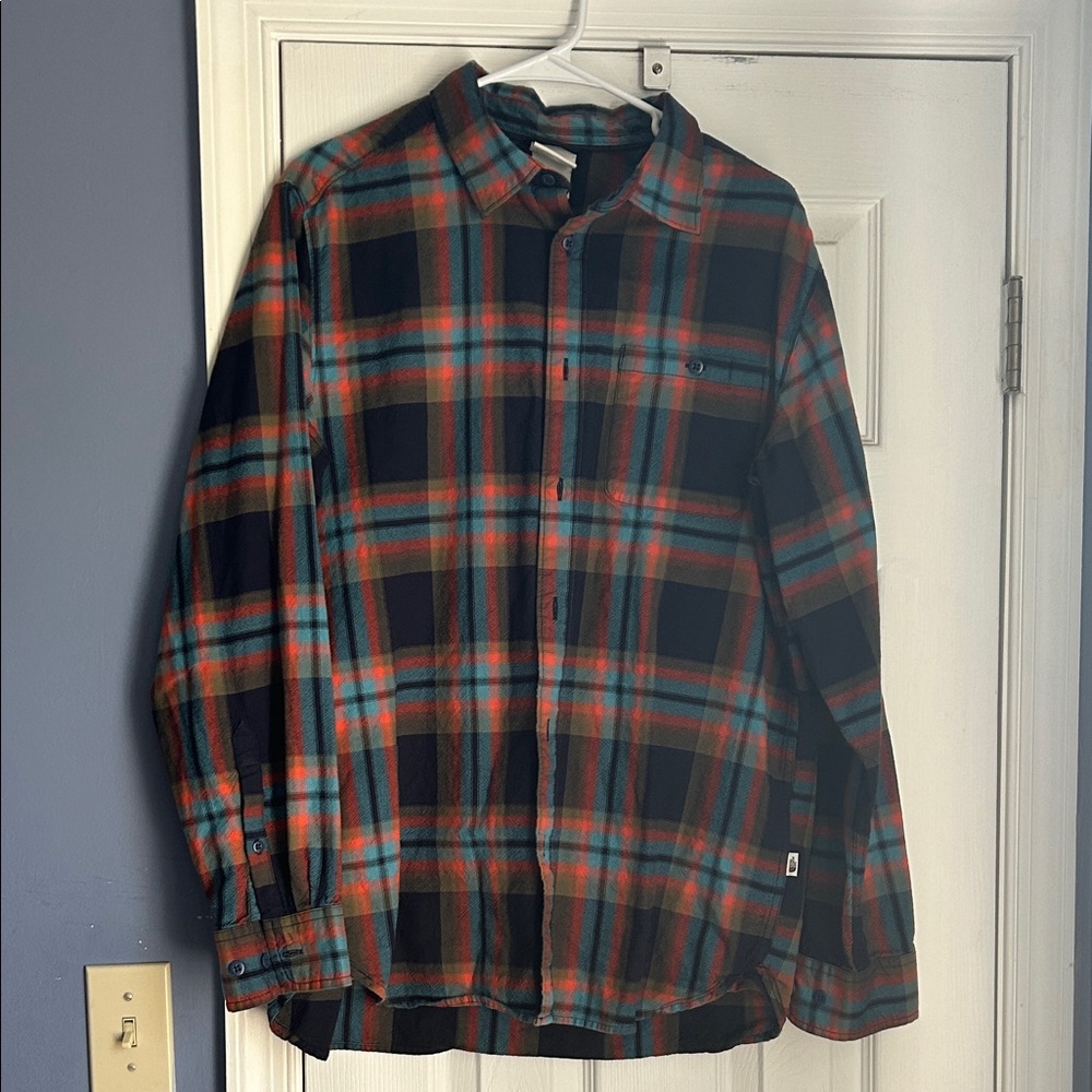 The North Face Plaid Men's Button Down Shirt